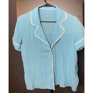 Anthropologie button down vintage styled top